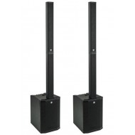 2x HK AUDIO POLAR 10 Mk2 Black | 2000W aktivni stolpni PA sistem - set